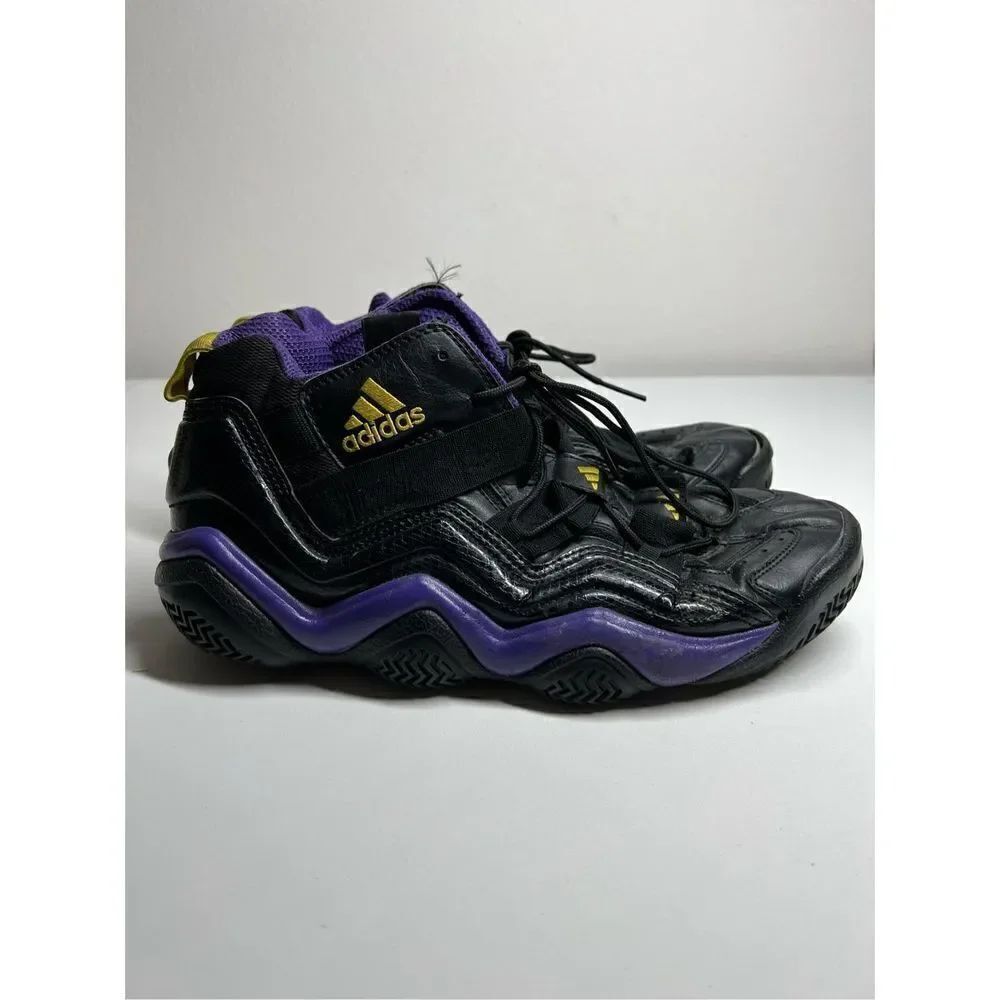 Adidas Top Ten 2000 Lakers Size 11,5 - Picture 4 of 10